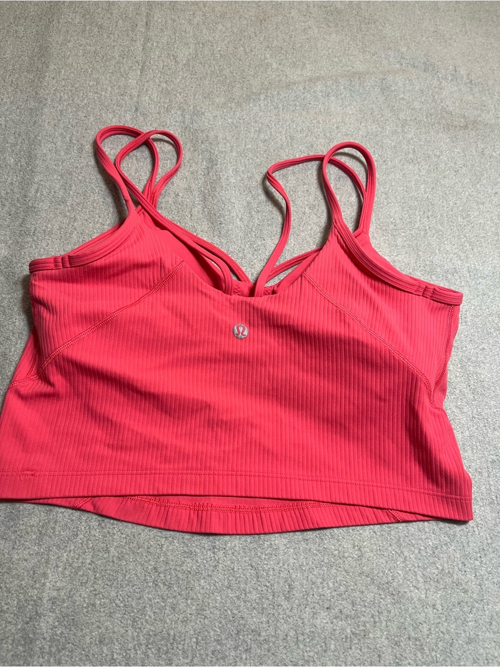 lululemon athletica Align Strappy Ribbed Cropped Bodysuit Top